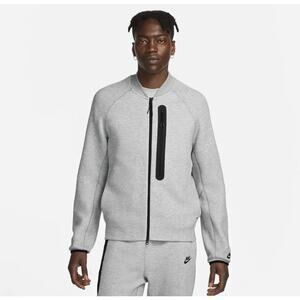 Nike Sportswear Tech Fleece Bomber Jacket Mens 4XL Gray FB8008-063 NWT